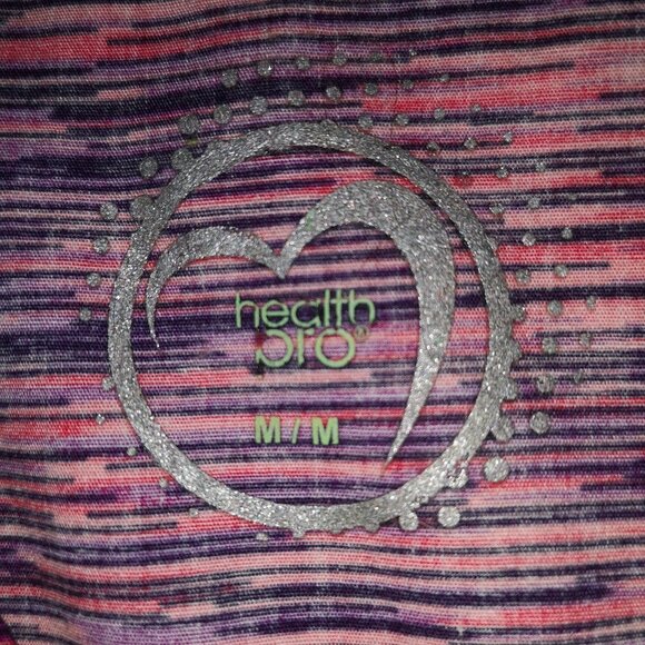 2/$20.00 Mix & Match - Health Scrub Ladies Short Sleeves Multi Colored Scrub - Picture 3 of 6